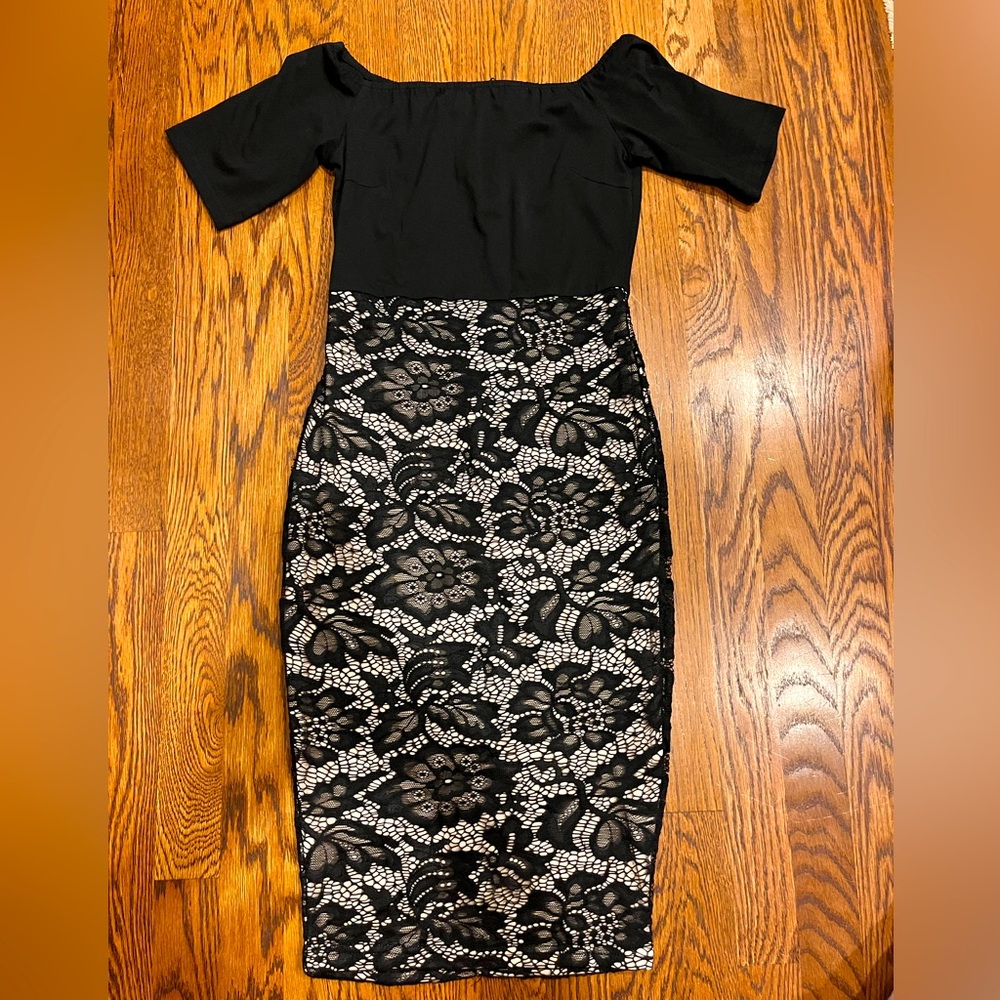 Beautiful classy lace bodycon dress